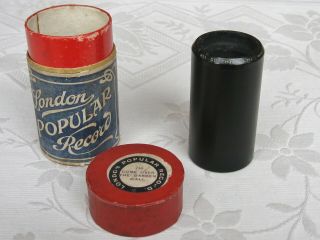 RARE London Popular Phonograph Cylinder Record Music Hall song (Stanley Kirkby) 2