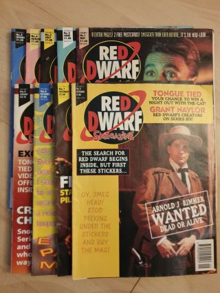 Red Dwarf Smegazine.  Volume 2: Issues 1 - 9.  Rare