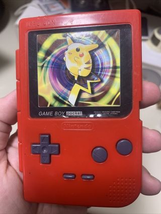 Amada Pikachu Pokemon Nintendo Game Boy Pocket Box Collector Charizard Rare
