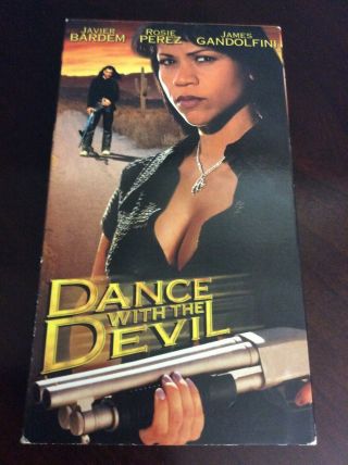 Dance With The Devil 1999 (vhs A - Pix) Rosie Perez Rare Cult Horror Oop Htf Vg