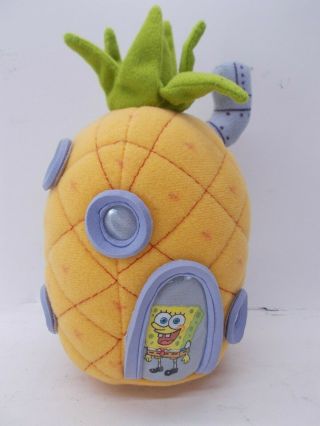 Spongebob Squarepants Pineapple House 7 Inch Plush Toy Rare