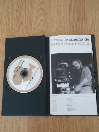 Musiques de Films 1959 - 1990 Serge Gainsbourg (2002),  3x CD RARE long box set 3