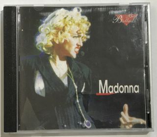Madonna - Ballads Cd Rare 1997 Crazy For You Oh Father Rain Live To Tell Mbb15 - 2
