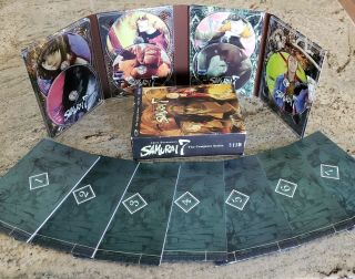 Samurai 7 The Complete Anime Series Dvd Rare 7 Discs & 7 Books Akira Kurosawa R1