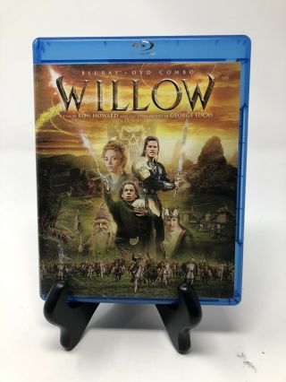 Willow With Rare Oop Blu - Ray Movie 1988 Ron Howard