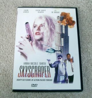 Skyscraper Dvd Cult Action Anna Nicole Smith Rare Oop