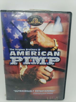 American Pimp (dvd,  2000) The Hughes Brothers W/ Insert Rare -