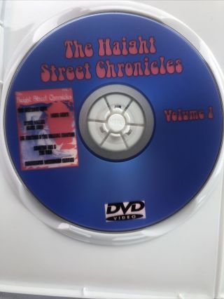 Rare Haight Street Chronicles DVDr Vol.  1 Grateful Dead Moby Grape Big Brother 3