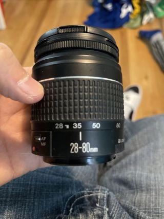[excellent] Ultra Rare Canon Ef 28 - 80mm F/3.  5 - 5.  6 V Usm Lens