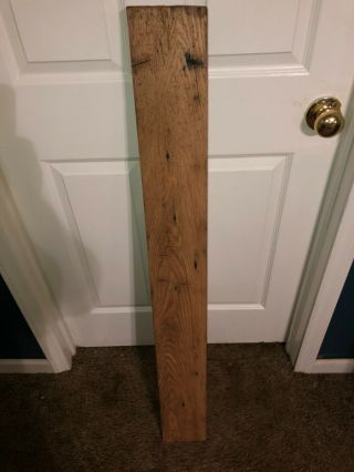 Rustic Barn Wood Rare Wormy American Chestnut Lumber 2x6 Rough Cut Board