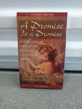 1996 A Promise Is A Promise Dr Wayne W.  Dyer - Audiocassette Rare