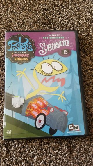 Fosters Home For Imaginary Friends Complete Season Two Dvd 2 - Disc Set - Rare Oop