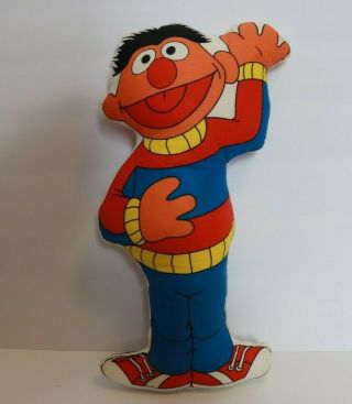 Vintage Ernie 16 Plush Stuffed Doll Sesame Street From Muppets Inc Rare