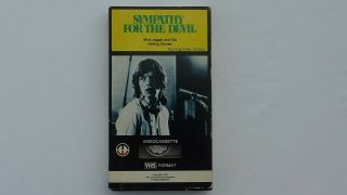 Rolling Stones Sympathy For The Devil Orig.  1980 Magnetic Video Rare