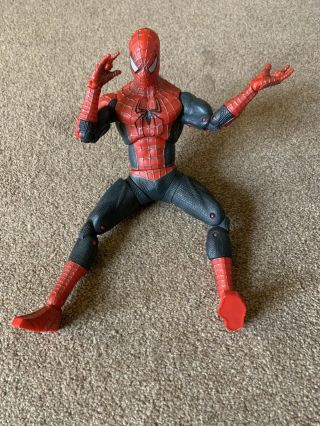 Spider - Man Marvel 12 Inch Figure Rare 2004 Official Movie Posable