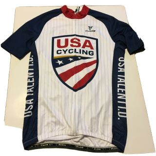 Cuore Cycling Jersey Usa Cycling American Talented Size Medium Rare