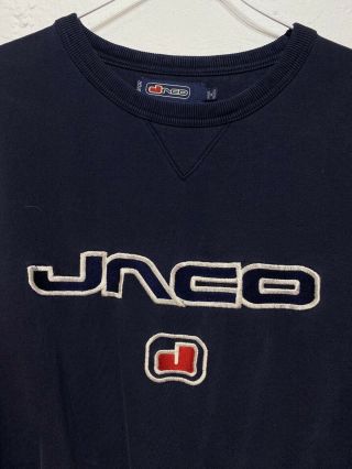 Vtg 90s 00s Jnco Jeans Sweatshirt Spellout Size Mens Large Rare Skate