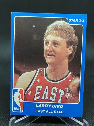 1983 Rare Star Larry Bird 2 3rd Year Card Celtics 83 - 84