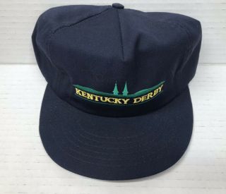 Vintage KENTUCKY DERBY Snapback Trucker Hat USA Made EUC Cap Collectible RARE 2
