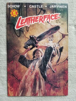 Leatherface 1 Comic Book Northstar 1991 Texas Chainsaw Massacre Rare
