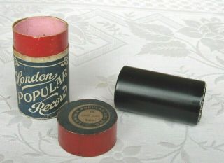 Rare London Popular Phonograph Cylinder Record Popular March Band