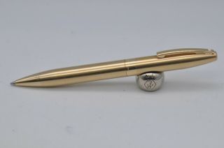 Rare Sheaffer Legacy Heritage Ballpoint Pen - Brushed Gold Pattern - Near