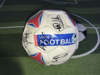 Rare Signed Portsmouth Fc Football