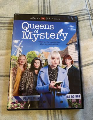 Queens Of Mystery (2019,  3 - Disc Set) Rare Acorn Tv Region 1 Dvd - British Series