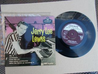 Jerry Lee Lewis - No.  3 - London Re - S 1187 (rare E.  P. ) Ex / Ex  (see More)