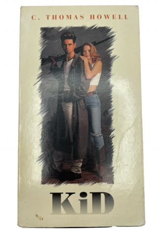 Kid (1990) - Vhs Tape Movie - Action - C.  Thomas Howell - Sarah Trigger - Rare