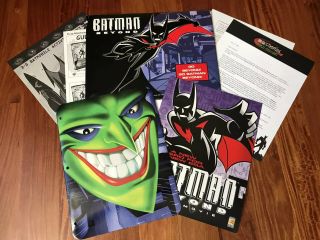 Batman Beyond Return Of The Joker 1999 Complete Press Kit Rare