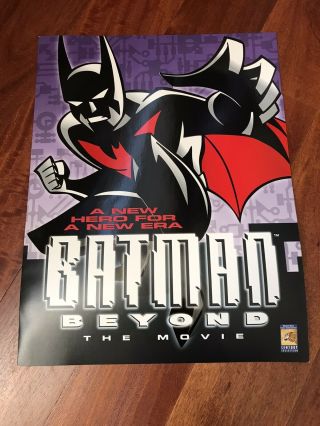Batman Beyond Return of the Joker 1999 Complete Press Kit Rare 2