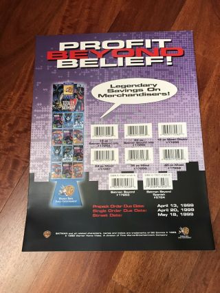 Batman Beyond Return of the Joker 1999 Complete Press Kit Rare 3