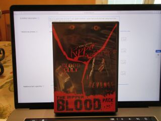 The Ripper / Blood Cult / Revenge - 3 Disc Blood Pack Dvd 1980s Sov Horror Rare