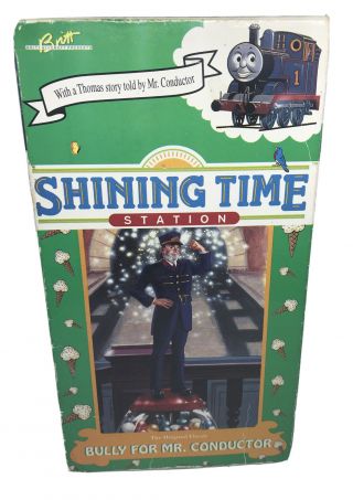 Shining Time Station Volume 3 Bully For Mr Conductor Vhs George Carlin Rare Oop