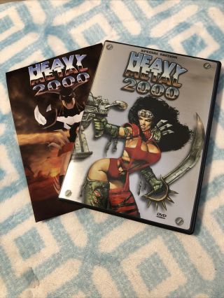 Heavy Metal 2000 (dvd,  2000,  Special Edition).  Rare Oop.  W Insert