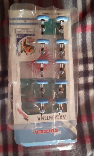 Subbuteo Total Soccer Argentina Open But Not,  No Keeper.  Oop Rare