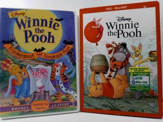 Disney The Winnie The Pooh Move,  Rare Frankenpooh & Spookable Pooh Dvd 