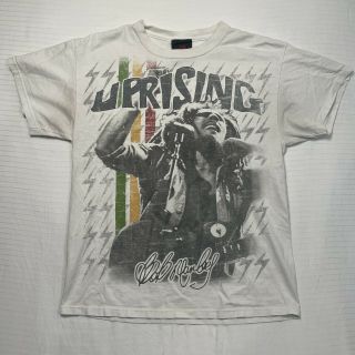 Vintage 2006 Bob Marley Uprising T Shirt Men’s Medium Zion Tags Rare Good Shape
