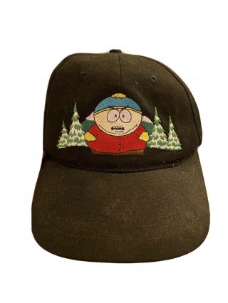 Vintage South Park Comedy Central Cartman Hat 1998 Rare Euc