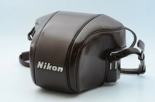 Rare Brown Camera Case For Nikon F Eyelevel,  50mm 1.  4 17905