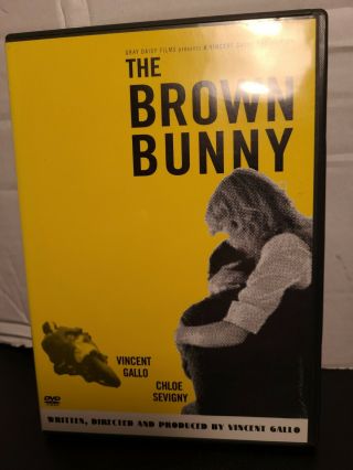 Vincent Gallo The Brown Bunny Rare Oop Dvd 2005