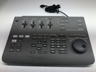 Sony Video Editing Controller Titler Roll Rm - E1000t Rare Vintage As - Is