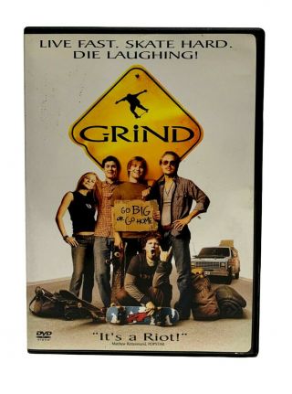 Grind (2003) Dvd - Skateboarding Movie - Rare Oop
