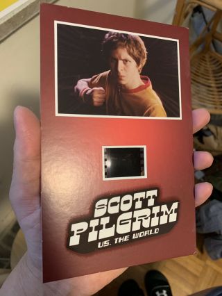 Scott Pilgrim Vs.  The World (official Film Frame) - Like (rare)