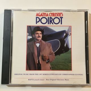 Agatha Christie’s Poirot (music From The Tv Series) By Christopher Gunning Rare