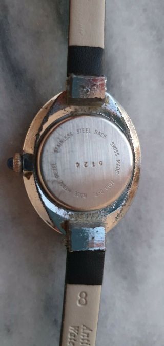 Vintage Rare Women ' s Agon Swiss Made 17 Jewels Mechanical Watch 3