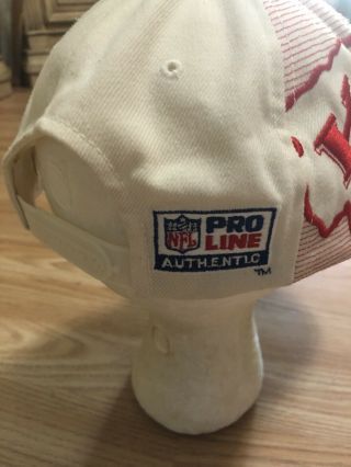 VTG 90s Sports Specialties Kansas City Chiefs Shadow Snapback Hat Cap NFL Rare 3