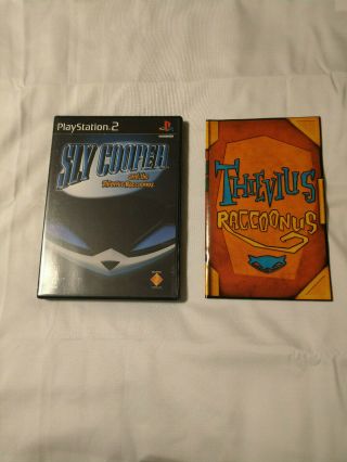 Sly Cooper and the Thievius Raccoonus Sony PlayStation 2 PS2 Game Rare and OOP 3