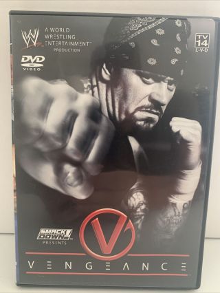 Wwe Vengeance 2003 (dvd) Zach Gowen Vs Mcmahon / Benoit Vs Guerrero (rare Oop)